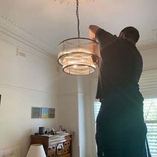 Which pendant light do you like best? Yesterday we installed 9 pendant lights in Malvern! Care was taken to ensure correct heights and cleanliness. We think the client chose great lights to suit the older style features of the home.